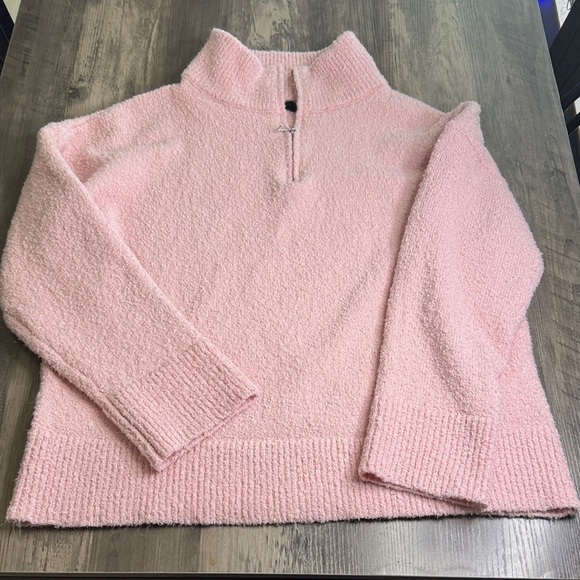 LILLUSORY Sweaters - Elegant Pink Turtleneck Sweater